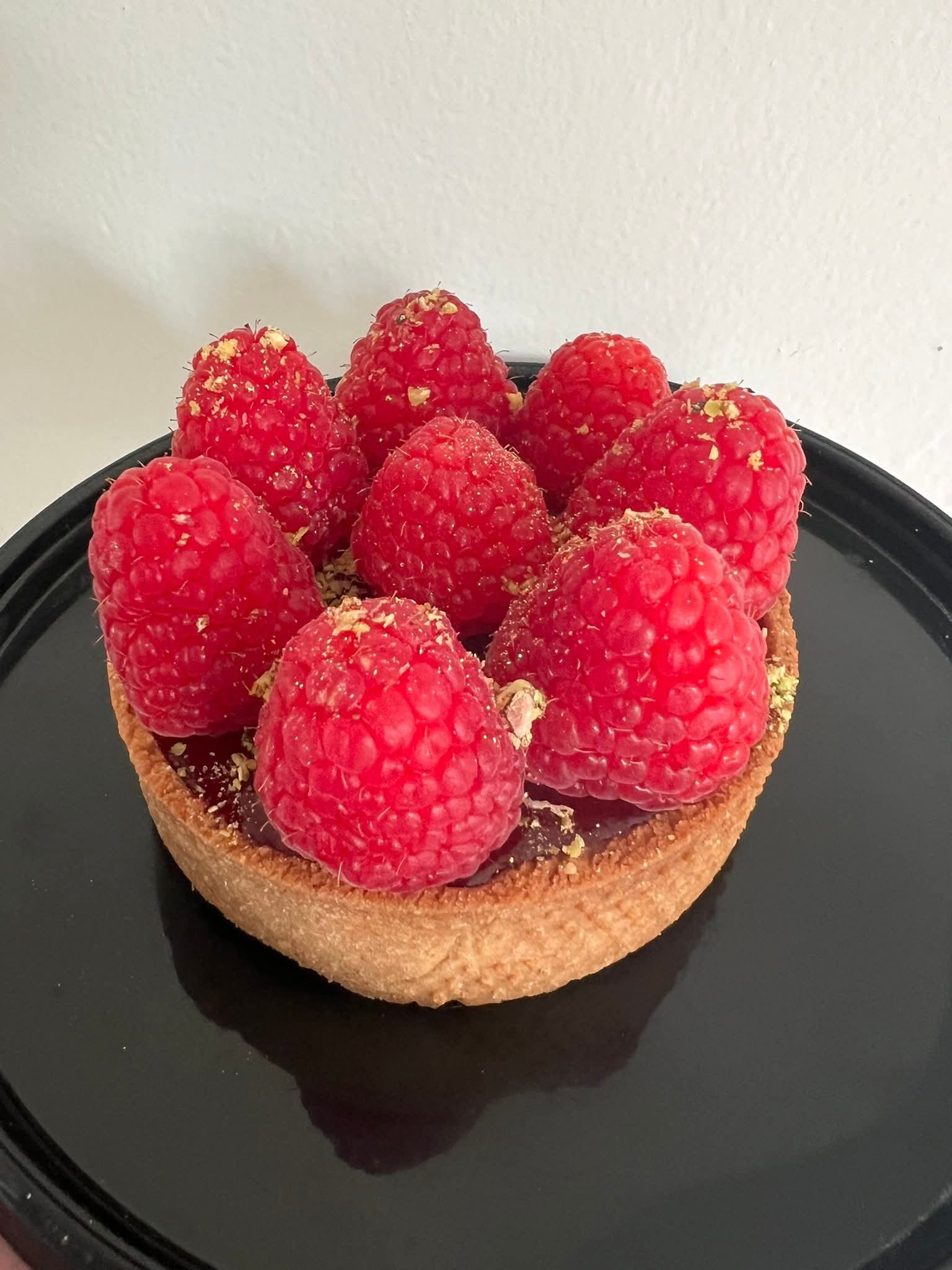 Tartelette Framboise Pistache